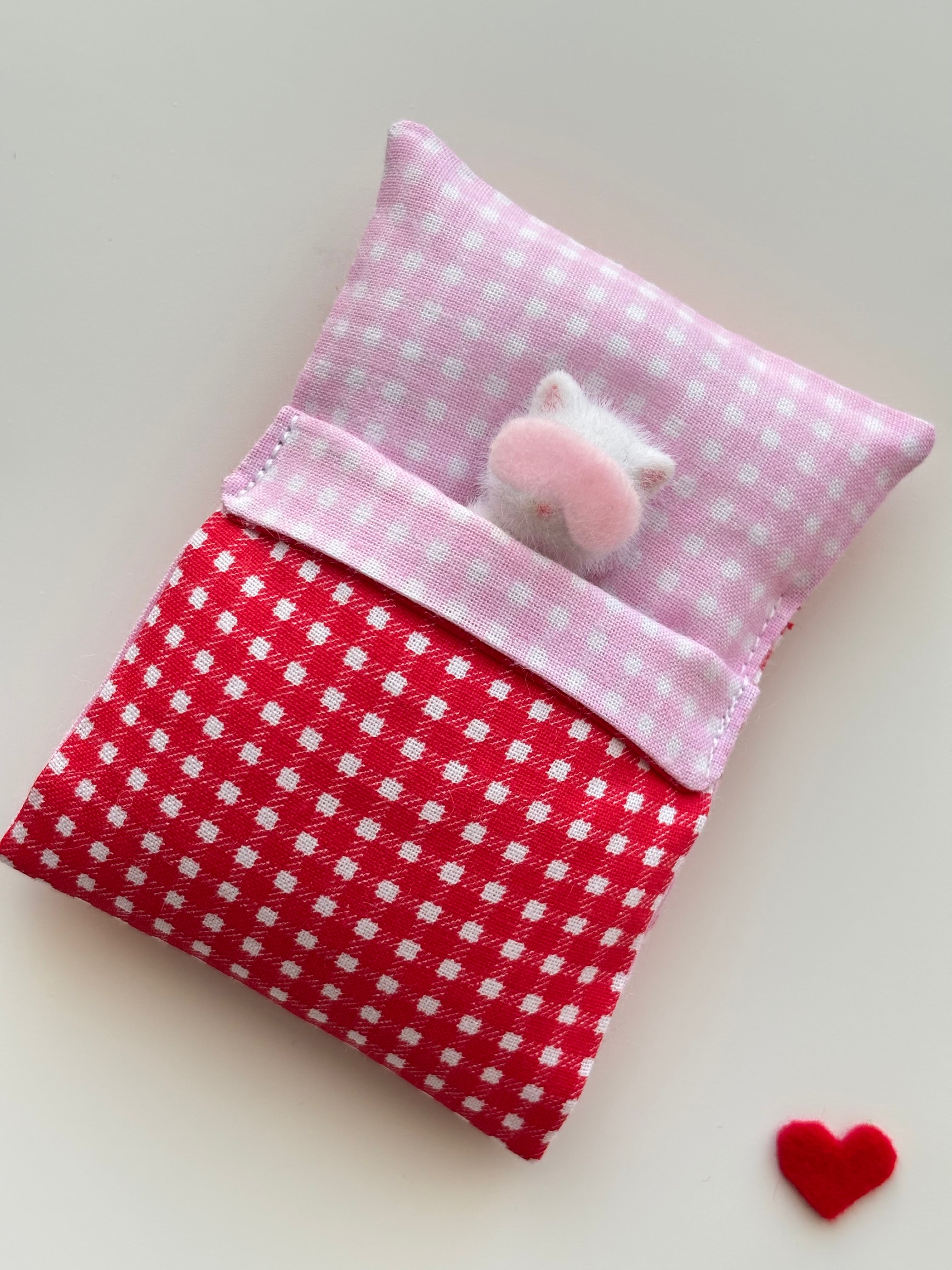 Sleeping Bag | GINGHAM PINK N RED |