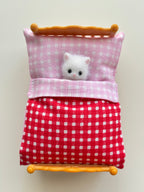 Sleeping Bag | GINGHAM PINK N RED |