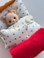 Sleeping Set for Sylvanian Babies | XMAS DOTS |