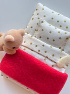 Sleeping Set for Sylvanian Babies | XMAS DOTS |