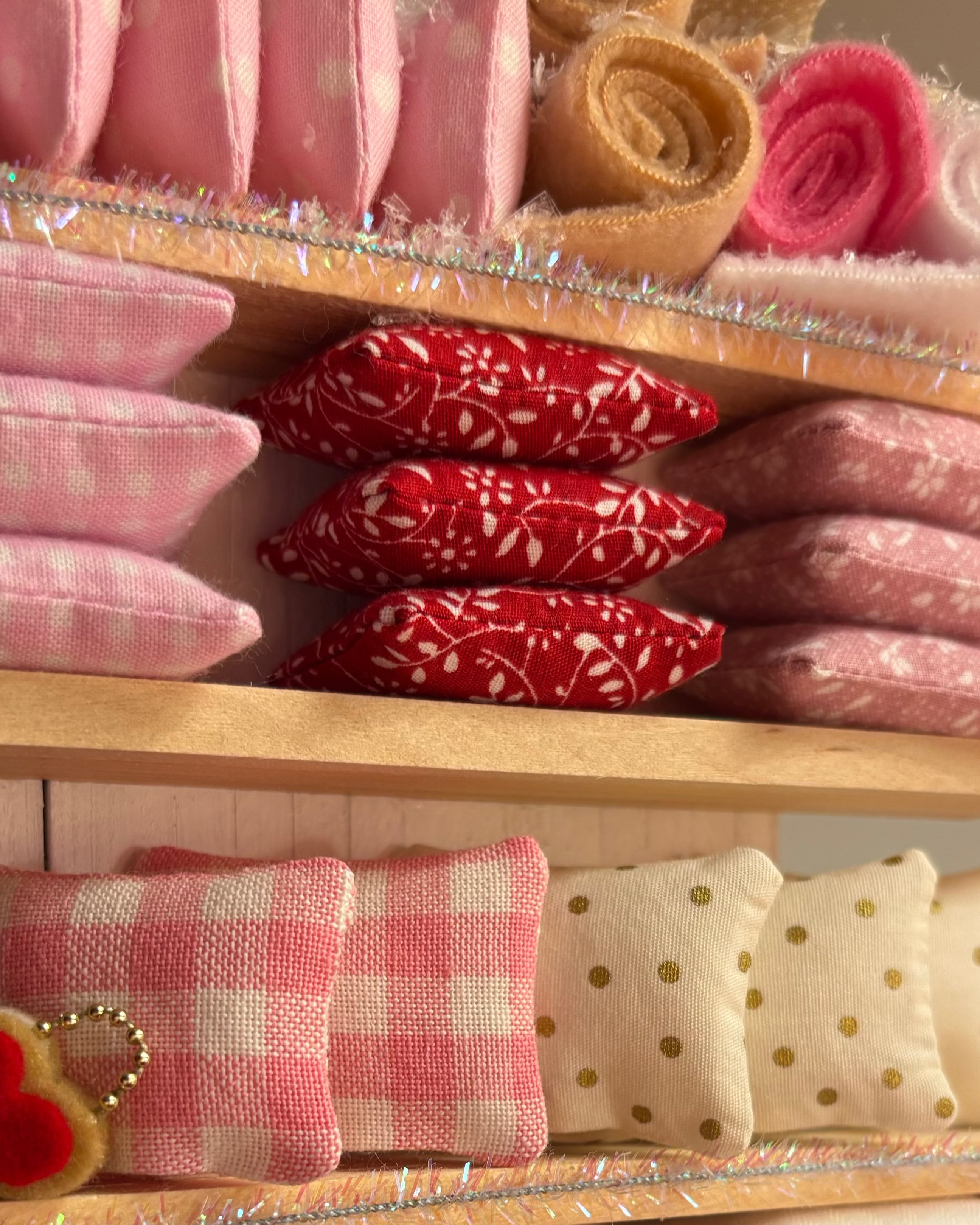 Miniature Pillow | XMAS RED |