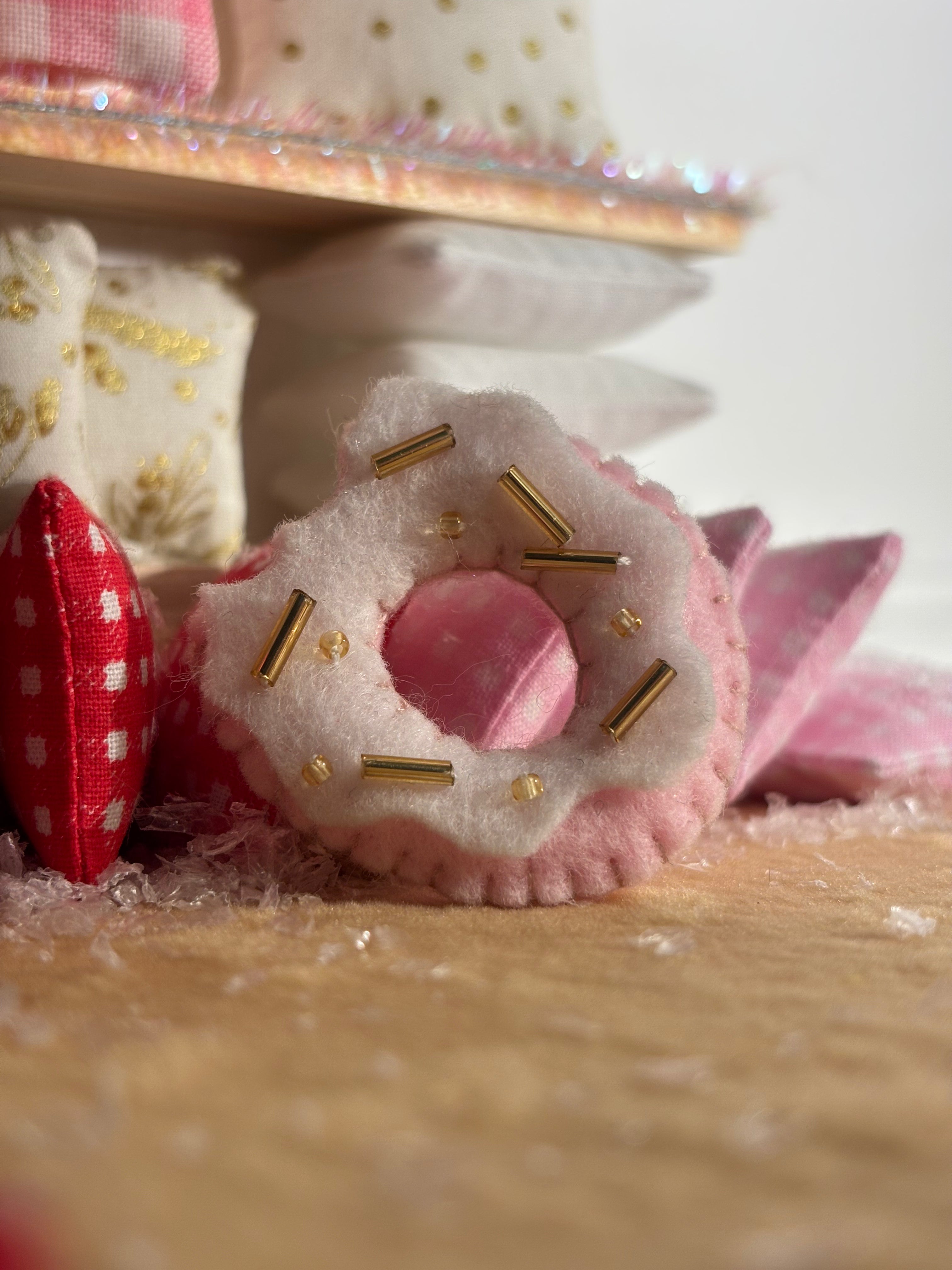 Miniature Pillow | BITTEN DONUT |