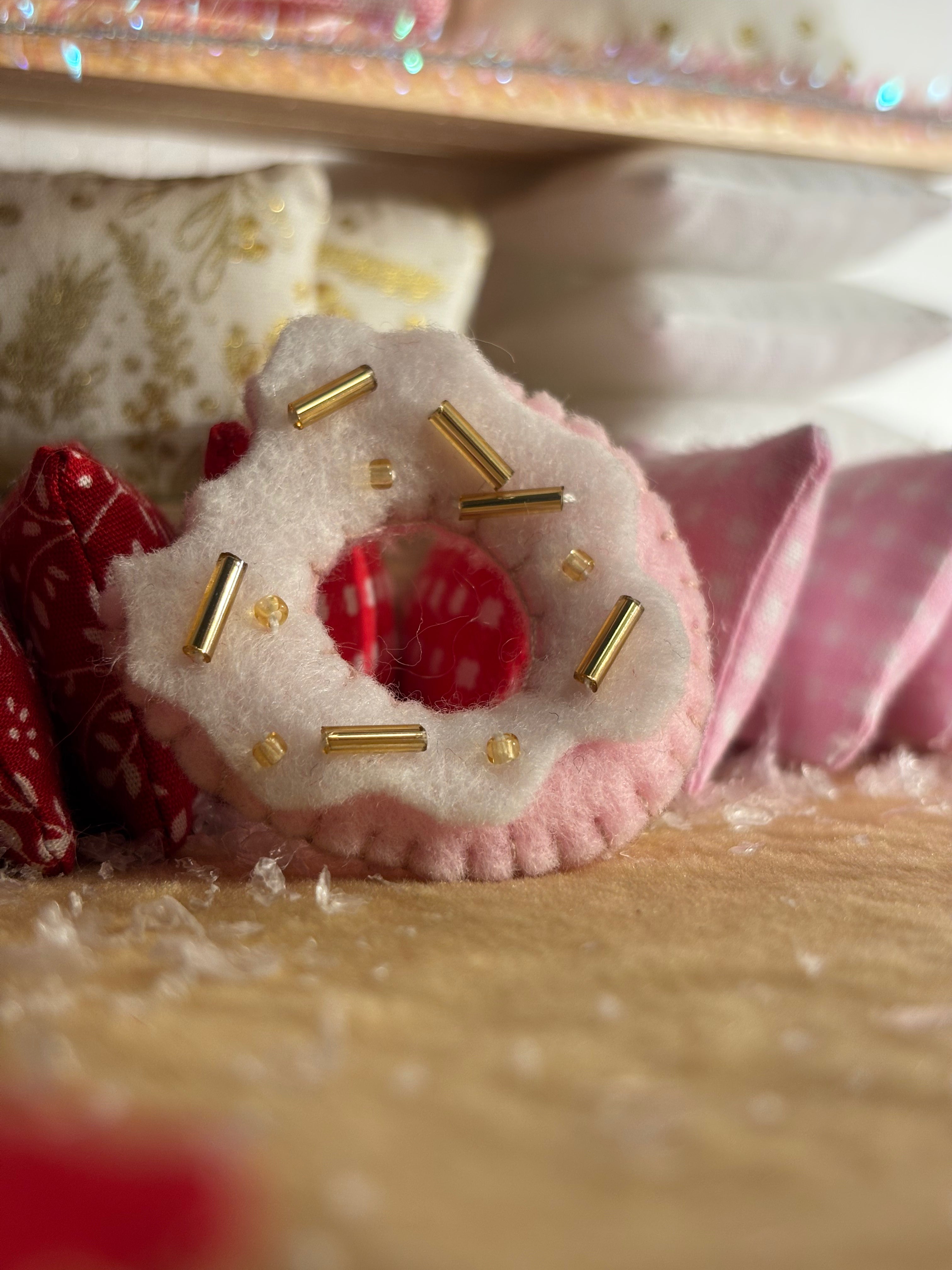 Miniature Pillow | BITTEN DONUT |