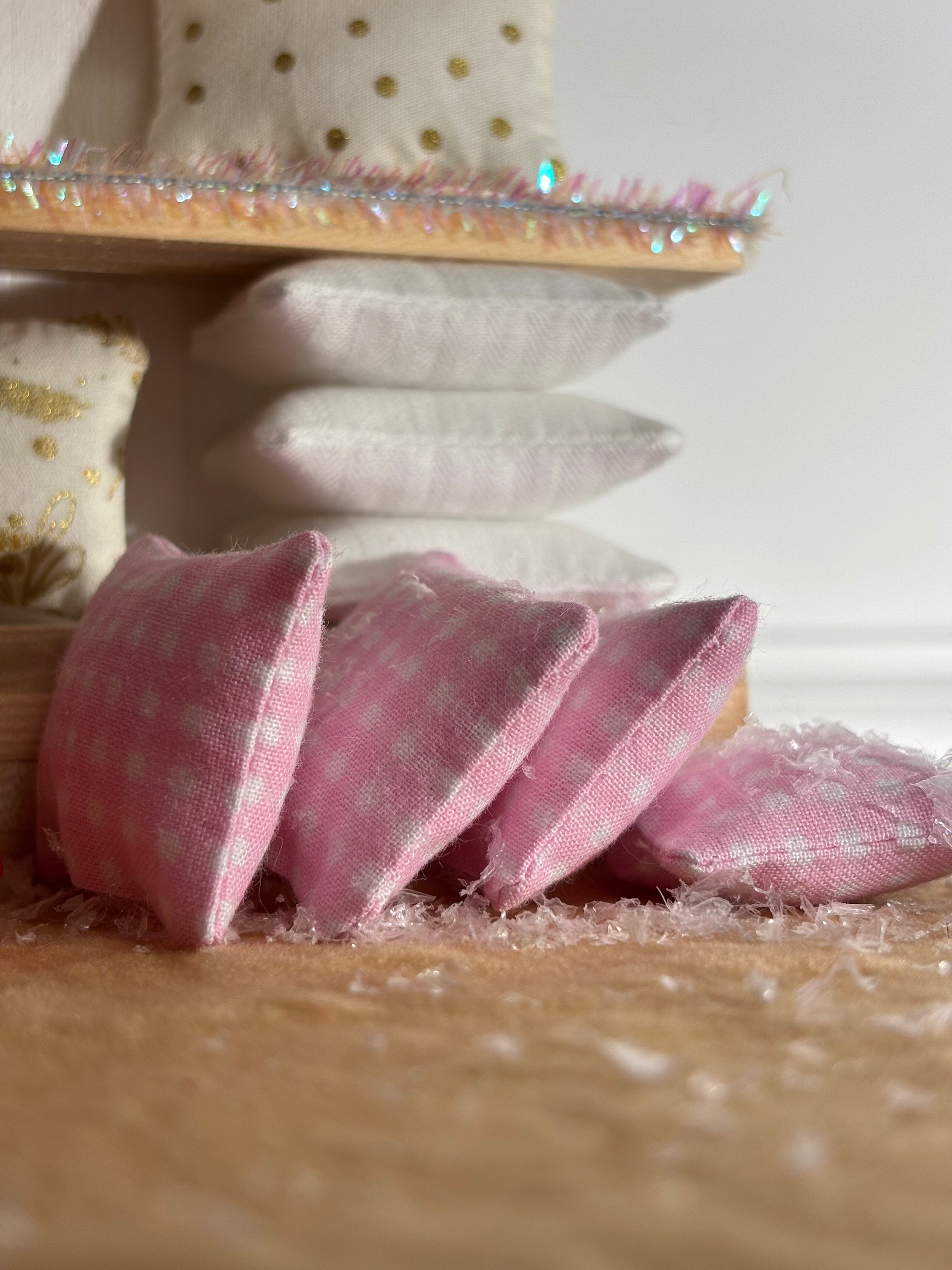 Miniature Pillow | GINGHAM PINK |