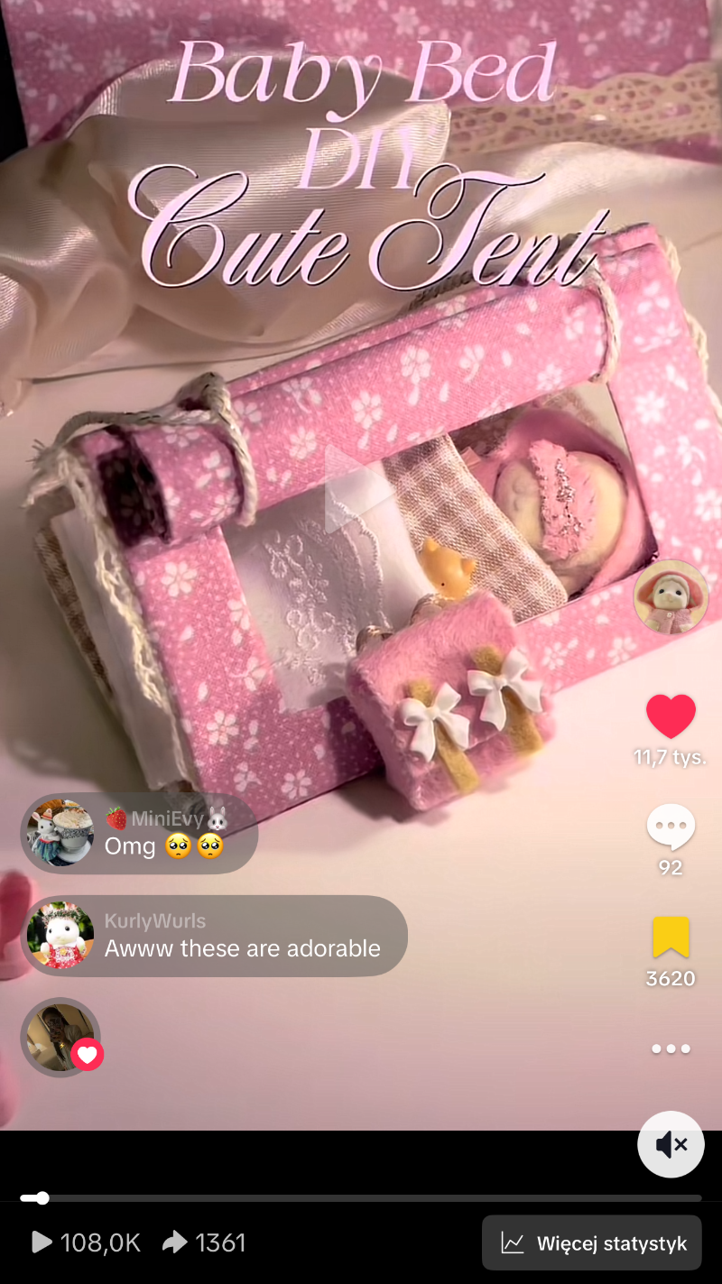 Miniature Pillow | FROST GARDEN PINK |